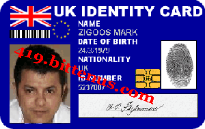 Identity card for zigoos mark